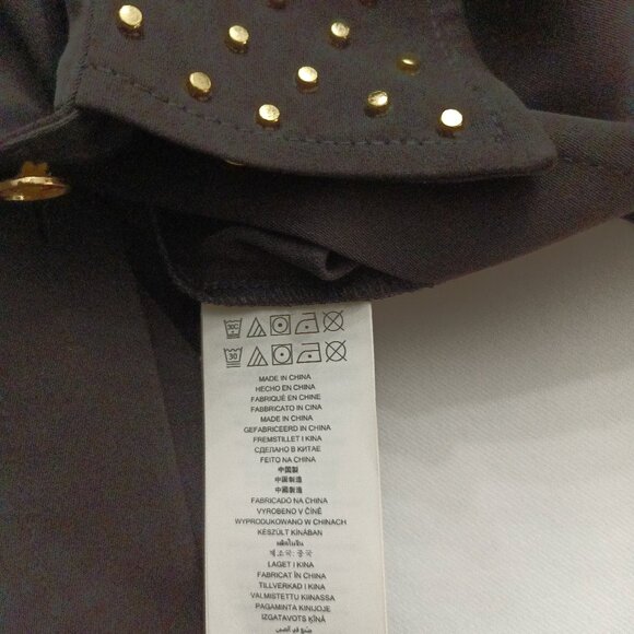 MICHAEL KORS Women's Embellished Button-Front Shirt. Size XL - Picture 7 of 9